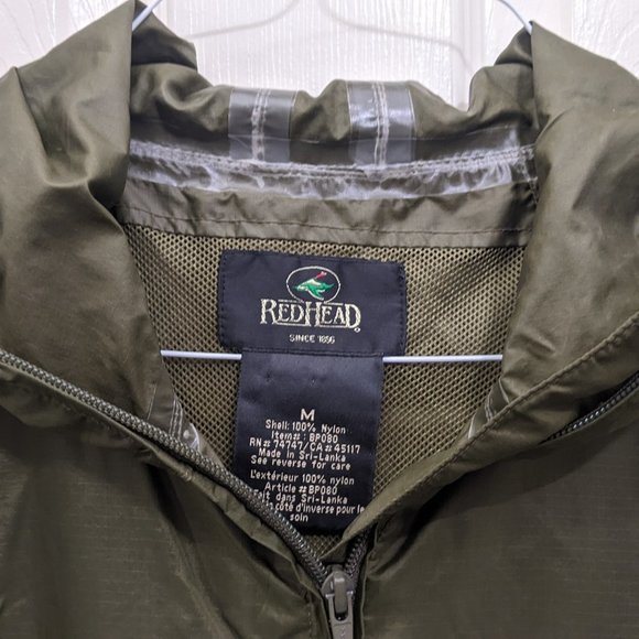 Redhead dark green rain gear medium - Picture 3 of 8